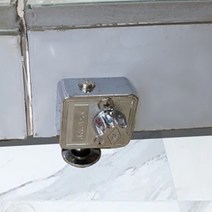 강화유리문 강화도어 하부 시건장치 잠금 보조키, 상세페이지 참조