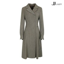 JJ지고트 턱 슬리브 더블 플레어 원피스 GLBA0OP42