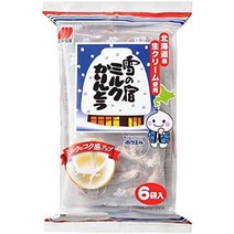 산코제과 유키노야도 밀크 카린토 일본 스낵 120gx6봉지, 달다, 6봉지, 120g