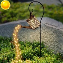 태양광 LED 물뿌리개 주전자 장식등 정원등 잔디등 화단조명, 논슈트(가벼운 + 물뿌리개)