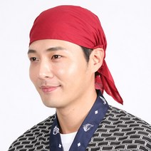 고무줄 위생 두건 주방 축제 행사 일식 조리 HT02, HT02 연보라