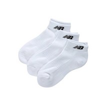 뉴발란스양말 VQJ NBGEBAB203-10 W 단목양말 3Pack, 화이트계열 240