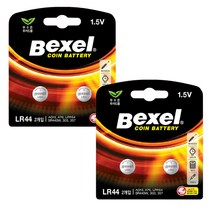 벡셀코인건전지 LR44 4알 코인셀 카드형
