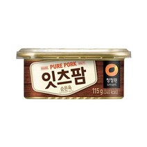 청정원 맛있는밑반찬 잇츠팜 통조림 햄 순돈육 추천 자취 캠핑음식 115g 간단한요리 간편식, 18개