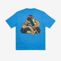 [정품] 팔라스 헤쉬 밋 프레쉬 티셔츠 블루 - 20SS Palace Hesh Mit Fresh T-Shirt Blue