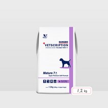 벳스크립션 머츄어 7+ VETSCRIPTION MATURE 1.2kg (300g x 4지퍼팩)