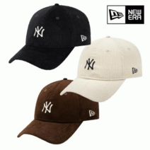 뉴에라 뉴에라 (코듀로이) MLB 뉴욕 양키스 언스트럭쳐 볼캡 12866391 6393 6394 12866391 12866393 12866394