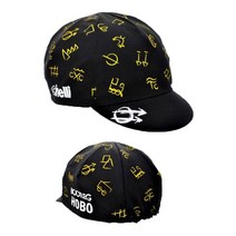 이탈리아 브랜드 클래식 레트로 사이클링 모자 폴리 에스터 만화 시리즈 샌드위치 튀긴 계란 balaclava 스포츠 자전거 모자 남여 팀