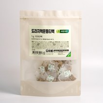 자연지인 국내산 도라지맥문동차 삼각티백 호흡기에좋은 카페인없는 물대신 마시는 차, 1g, 200개