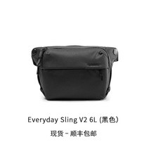 Peak Design Everyday Sling V2 슬링백 크로스백 6L 픽디자인 카메라백 힙색, 카본블랙