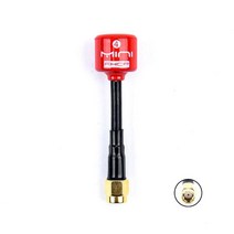 블랙쉽 롤리팝 4 RHCP 안테나 고이득 FPV 송신기/수신기 RC 레이싱용 SMA/RP-SMA/MMCX/UFL 5.8G 2.8Dbi, [10] Red RP SMA