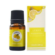 바디파운데이션 아로마 향수 비누 디퓨저용 오일 10ml 에센셜 로즈 민트 샌들우드 양초 만들기 DIY 에어 프레시 라벤더, [05] Lemon, 한개옵션1
