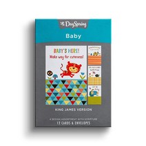 Dayspring - 기념일 - 꽃무늬 - 12개의 박스형 카드 KJV (J0378) 멀티