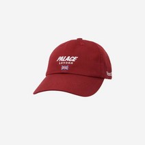 팔라스 런던 벤틸 6-패널 캡 버건디 Palace London Ventile 6-Panel Burgundy