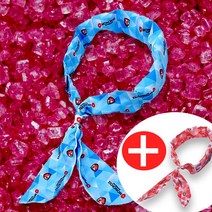 일주네 넥쿨러 쿨 스카프 아이스 머플러 넥 밴드 쿨링 얼음 목도리 골프 목걸이 튜브 1+1