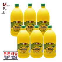 피오디 레몬즙 1000ML 6개 레몬에이드 레몬쥬스 E