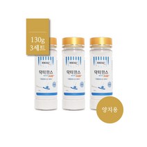 (130g) 입안 세균 천연 살균 양치소금 용융하여 쓴맛을 줄인 양치 참생소금 비오유키소 닥터한스, 130 x 3개