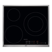 AEG 아에게 IKB63301XB 3구 인덕션 스테인리스 프레임 급속 가열 60cm