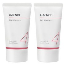 미샤 올 어라운드 세이프 블록 에센스 선크림 2개세트 (50ml+50ml) (NEW)