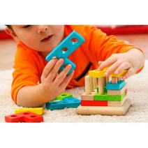 원목 불록쌓기 IQ향상 쉬운놀이 입체퍼즐 어린이집 돌봄교실 세밀조립 초등공작 남아, 상세페이지참조