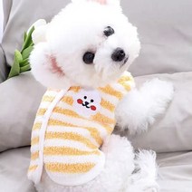 코코스튜디오 예쁜 강아지옷 고양이 데일리 수면조끼, 코코 테리 수면조끼/레드