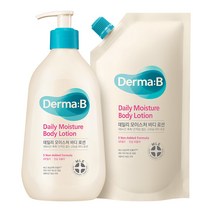 더마비 데일리 모이스처 바디로션 400ml+리필 400ml, 1개