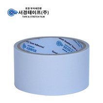 서경테이프 일반양면 테이프, 투명, 1개입