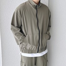 코튼 [셋업상의] 오버핏 윈드브레이커 바람막이 봄 여름 가을 집업 점퍼