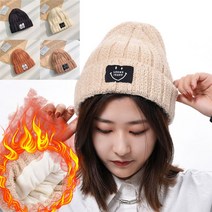 니트비니 스마일 보들 비니 ELM071-72394EA