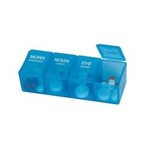 APOTHECARY PRODUCTS Ezy Dose 일일 알약 플래너 │4칸 모듬, 매일/4X/일