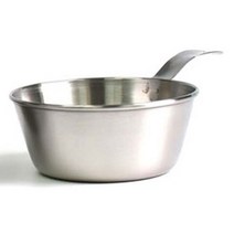 스텐 막걸리잔 사발 동동주잔 술잔 탁주 손잡이 115mm _ 71798EA, 손잡이 1호 11.5cm