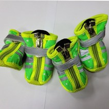 한정판매[도기스쿨] 칼라누비야광 1호 사이즈 가로 3.6cm 세로 4.8cm 몸무게2.5~3.5kg, 베이비블루+블루