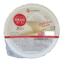 햇반 사각 큰햇반, 300g, 20개