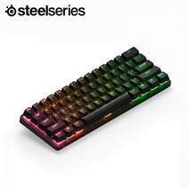 스틸시리즈 Apex Pro Mini WL US 무선 게이밍 키보드 64842, Apex Pro Mini WL US 무선 64842