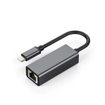 한국미디어시스템 LED 노트북 랜젠더 랜동글 C타입 10/100/1000mbps 기가비트 LGC2, 2. 기가 (1000Mbps)