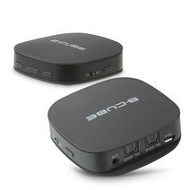 [오디오35] 에이포트 APT HD 광 블루투스5.0 오디오 무선 송수신기, BTR505, 블랙