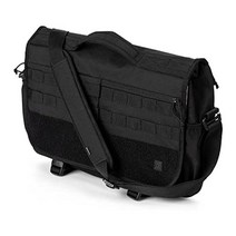 5.11 Tactical 유니 오버워치 메신저 백 숄더 스트랩 노트북 휴대용 케이스 18리터 용량 스타일 # 56648, Black