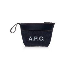 [명품]페드로 APC 악셀 로고 데님 파우치 COD M63526 IAK COD M63526IAK02