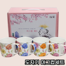 감성을 담은 머그컵 세트 판촉물 답례품 선물 박스 포장, 과일세트