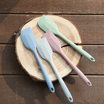 파스텔 실리콘 스파츌라, 핑크, 2개