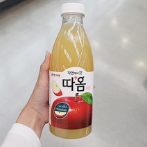 빙그레 따옴 (사과) 730ML x 3개, 아이스보냉백포장