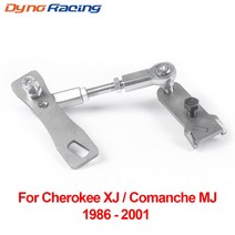 구동계 변속기 자동차부품 지프 체로키 xj comanche mj 1986-2001 쉬운 설치 버전 스테인레스 스틸에 맞는 트랜스퍼 케이스 링키지 키트 호환, 없음