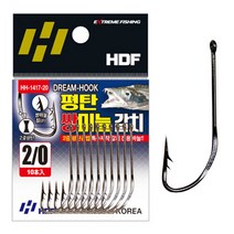 월드피싱 해동 HH-1417 드림훅 평탄 쌍미늘 갈치바늘