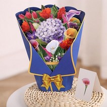 칠순상차림 팔순 환갑 셀프 잔치 선물 팝업 꽃 카드 플로라 인사말 생일 어머니 아버지의 날 졸업 결혼 기념일 공감, 3