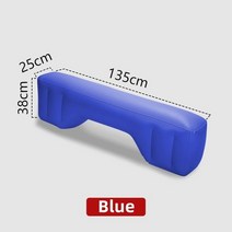 루프탑텐트 차박 그늘막 자동차 여행용 팽창식 에어 뒷좌석 후면 클리어런스 갭 장거리 여행 인공물, 5.Blue