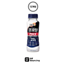 빙그레 요플레 프로틴 맥스 드링크 요거트 12개입