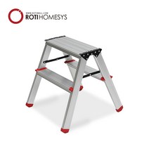 로티홈 알루미늄 접이식 2단 사다리, 1개