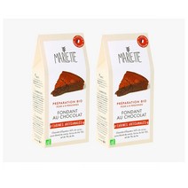 Marlette 마를렛 말렛뜨 비건 퐁당오쇼콜라 초코브라우니 베이킹 믹스 330g 2팩