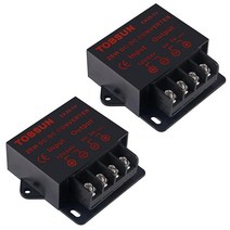 미국발송 DWEII 2팩 파워 컨버터 레귤레이터 DC 12V 24V - 5V 5A 25W 조절 전원 공급 장치 스텝 다운 모듈 변압기