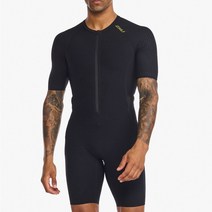 [2XU] Light Speed TechSleevedTrisuit 01 (BLK/GLD) 2XU 철인3종 남성경기복 원피스형, BLACK/GOLD
